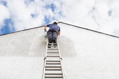 Peinture extérieure à Lesches — façades et ravalement